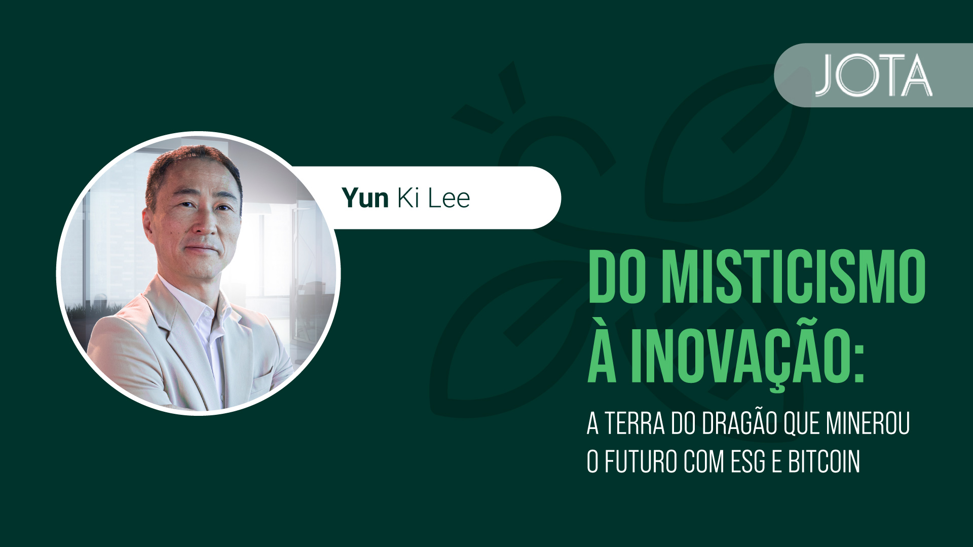 Do misticismo à inovação: a Terra do Dragão que minerou o futuro com ESG e Bitcoin